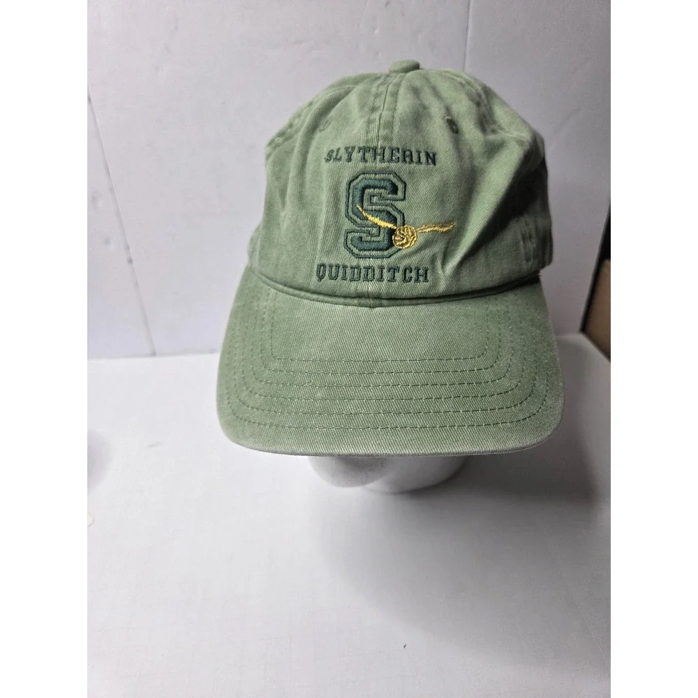 Harry Potter Slytherin Quidditch Baseball‎ Cap Sage Green Adjustable Dad Hat